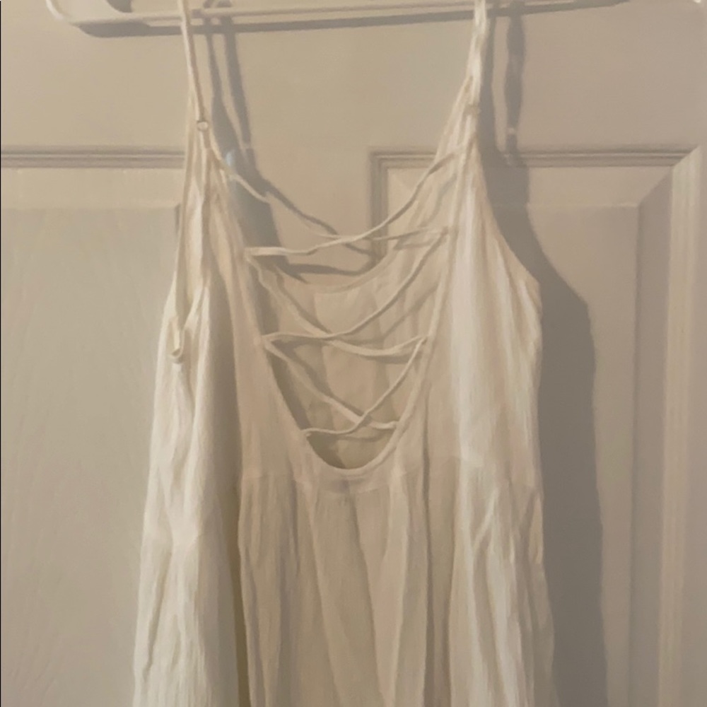 White basic dress - Picture 2 of 2